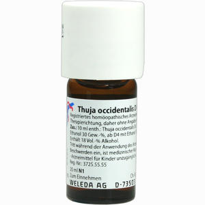 Thuja Occid D6 Dilution 20 ml - ab 22,12 €