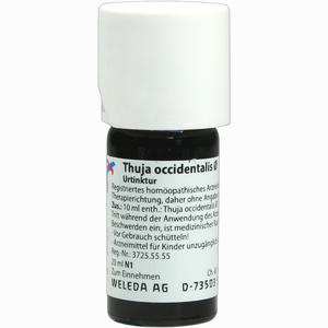 Thuja Occid Urtinktur Dilution 20 ml - ab 17,06 €