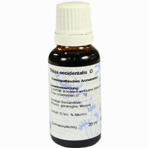 Thuja Urtinktur Hanos Dilution 20 ml - ab 0,00 €