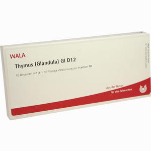Thymus (glandula) Gl D12 Ampullen 10 x 1 ml - ab 20,63 €