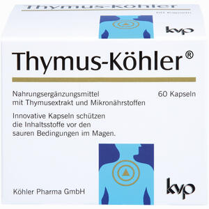 Thymus- Köhler Kapseln 60 Stück - ab 23,94 &euro;