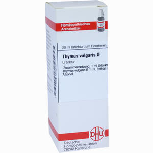Thymus Vulg Urtinktur Dilution 20 ml - ab 11,42 €