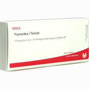 Thyreoidea/ferrum Ampullen 10 x 1 ml - ab 20,24 €