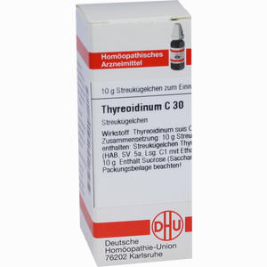 Thyreoidinum Suis C30 Globuli 10 g - ab 7,95 €