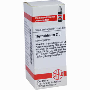 Thyreoidinum (suis) C6 Globuli 10 g - ab 7,71 €