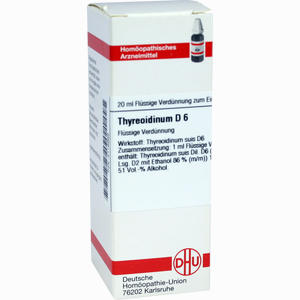 Thyreoidinum Suis D6 Dilution 20 ml - ab 8,88 €