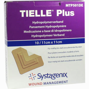 Tielle Plus 11cmx11cm Steril Verband 10 Stück - ab 0,00 &euro;