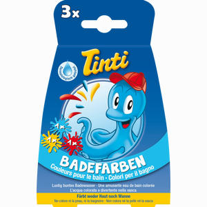 Tinti Badewasserfarbe Brausetabletten 3 Stück - ab 0,00 &euro;
