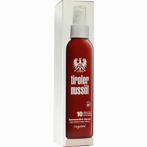 Tiroler Nussöl Original Sonnenmilch Spray Lsf 10  150 ml