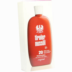 Tiroler Nussöl Original Sonnenmilch Wasserfest Lsf 20  150 ml - ab 13,01 €