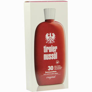 Tiroler Nussöl Original Sonnenmilch Wasserfest Lsf 30  150 ml - ab 17,50 €