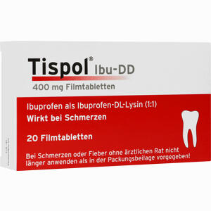 Tispol Ibu Dd Filmtabletten 20 Stück Tispol Ibu Dd Filmtabletten 20 Stück