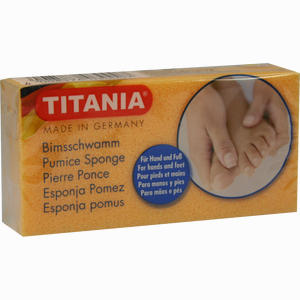 Titania Bimsschwamm für Hand und Fuß 1 Stück - ab 1,46 €