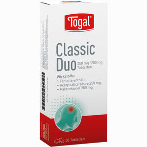 Togal Classic Duo Tabletten 30 Stück - ab 0,00 €