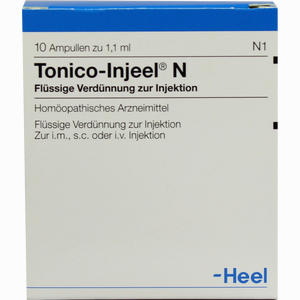 Tonico- Injeel N Ampullen 10 Stück - ab 14,41 €