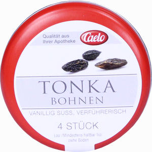 Tonkabohnen Ganz Caelo Hv- Packung Blechdose 4 Stück - ab 3,75 €