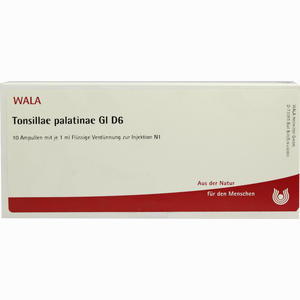 Tonsillae Palatinae Gl D6 Ampullen 10 x 1 ml - ab 0,00 &euro;