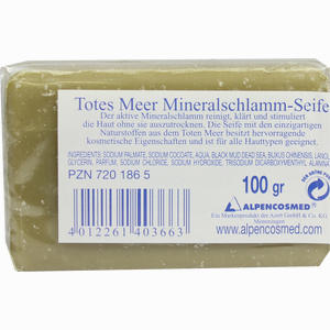 Totes Meer Salz Mineralschlammseife  100 g - ab 2,89 €