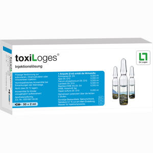 Toxi- Loges Injektionslösung Ampullen 50 x 2 ml - ab 47,94 €
