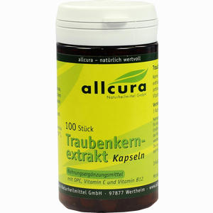 Traubenkern Extrakt Kapseln 100 Stück - ab 13,50 €