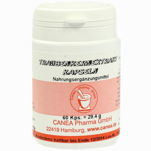 Traubenkernextrakt- Kapseln  60 Stück - ab 0,00 €