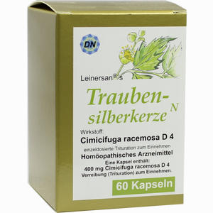 Traubensilberkerze Kapseln   60 Stück - ab 0,00 €