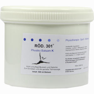 Trauma Röd 301 Physiko Balsam K Salbe 500 ml - ab 0,00 &euro;