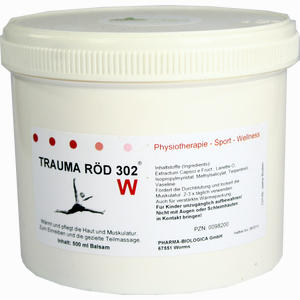 Trauma Röd 302 Physiko Balsam W Salbe 500 ml - ab 0,00 &euro;