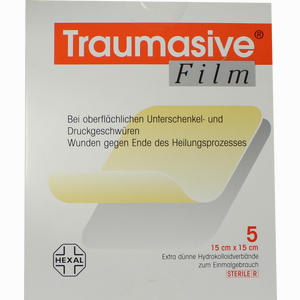 Traumasive Film 15x15cm 5 Stück - ab 0,00 €