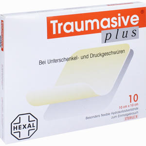 Traumasive Plus 10x10cm 10 Stück - ab 0,00 &euro;
