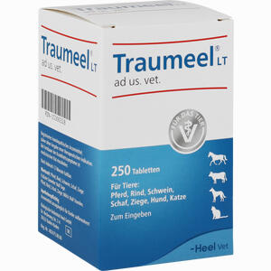 Traumeel Lt Ad Us. Vet. Tabletten 250 Stück - ab 33,69 €