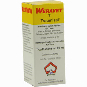 Traumisal 7 Vet Tropfen  20 ml - ab 8,37 €