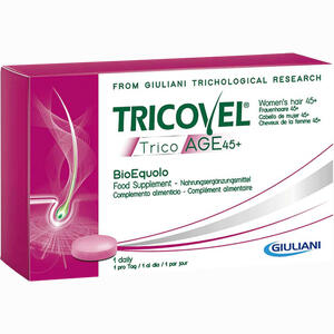 Tricovel Trico Age 45+ Haarausfall Frauen 45+ Tabletten 30 Stück - ab 0,00 €
