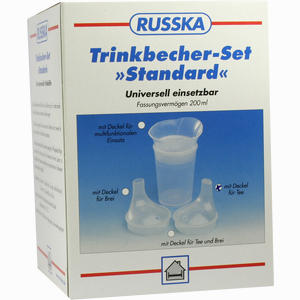 Trinkbecher- Set Standard mit Deckel für Tee 1 Stück - ab 2,53 €