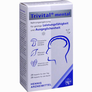 Trivital Mental Kapseln 56 Stück - ab 26,76 €