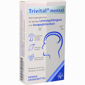 Trivital Mental Kapseln 28 Stück - ab 0,00 &euro;