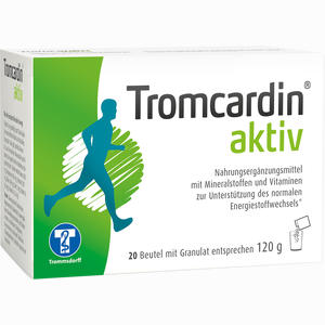 Tromcardin Aktiv Granulat Beutel 20 Stück - ab 6,97 €