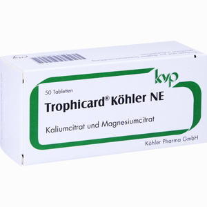 Trophicard Köhler Ne Tabletten 50 Stück - ab 7,41 €