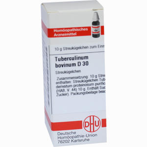 Tuberculinum Bovin D30 Globuli 10 g - ab 7,41 €