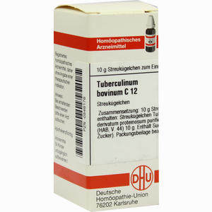 Tuberculinum Bovinum C12 Globuli  10 g - ab 7,90 €