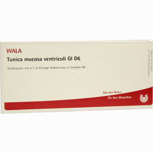 Tunica Mucosa Ventr Gl D6 Ampullen 10 x 1 ml - ab 0,00 &euro;