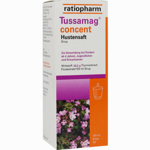 Tussamag Concent Hustensaft 30. 2 G/100 Ml Sirup 100 ml - ab 4,32 €
