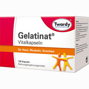 Twardy Gelatinat Vitalkapseln Kap 160 Stück - ab 15,26 €