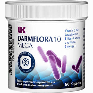 Uk- Darmflora 10 Mega Kapseln 50 Stück - ab 14,41 €