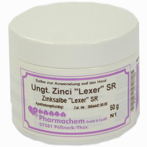 Unguentum Zinci Lexer Sr 50 g - ab 3,47 €