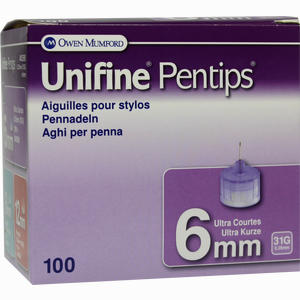 Unifine Pentips 0.33x6mm 31g Kanülen 100 Stück - ab 8,33 €