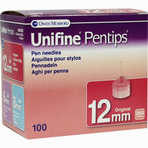 Unifine Pentips 12mm 29g Kanülen 100 Stück - ab 8,91 €