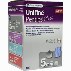 Unifine Pentips Plus 5mm 31g Kanülen 100 Stück - ab 20,86 €