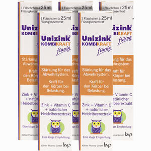 Unizink Kombikraft Flasche 5 x 25 ml - ab 6,68 €