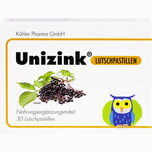 Unizink Lutschpastillen  30 Stück - ab 6,27 €